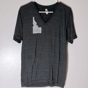 Idaho themed V-neck T